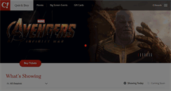 Desktop Screenshot of celebrationcinema.com